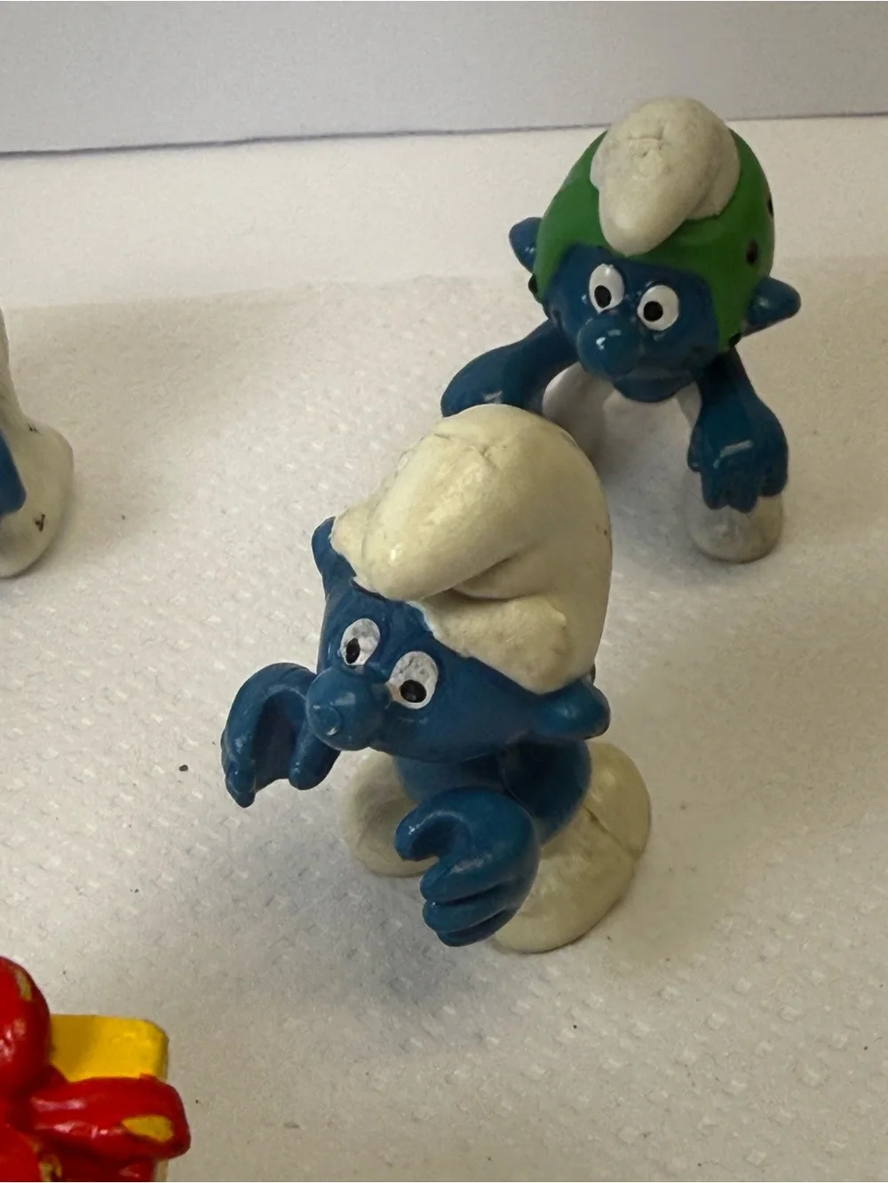 Set of 7 Vintage 1979/1980 Smurfs
